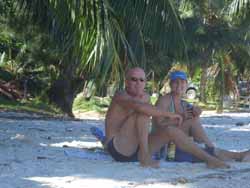 Picnic on the beach.