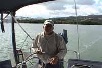 Sailing to Great Barrier Island